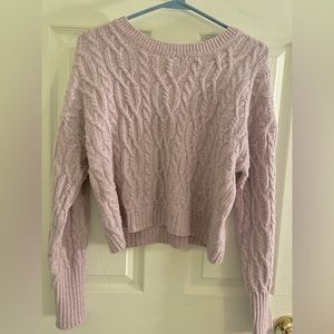 Purple wild fable sweater